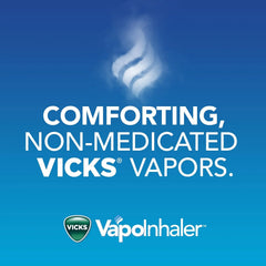 Vicks VapoInhaler, Portable Nasal Inhaler, Non-Medicated, Soothing Vapors, Menthol Scent, 1 Count (Pack of 2)