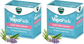 Vicks VapoPads Sleepy Time Comfort - Vapor Pads Refill Humidifiers and Steam Inhalers - Rosemary, Lavender, and Eucalyptus, 40-Pack, Box Color May Vary