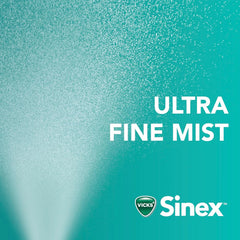 Vicks Sinex Severe Nasal Spray with Moisturizing Ultra Fine Mist, Decongestant for Stuffy Nose Relief from Cold, Allergy, Sinus Pressure - 265 Sprays