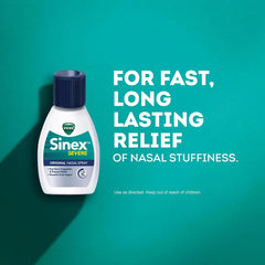 Vicks Sinex SEVERE, Nasal Spray, Original Sinus Decongestant for Fast Relief of Cold & Allergy Congestion, Sinus Pressure Relief, 0.5 Fl. Oz (Pack of 4)