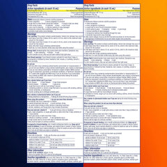 Vicks DayQuil and NyQuil Severe Cold & Flu, Honey, Liquid Over-the-Counter Medicine, 2x12 Oz