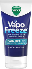 Vicks VapoFreeze Topical Pain Cream 3.0oz, Maximum Strength Menthol+ for Muscle Pain Relief, Joint Pain Relief, Knee Pain Relief, Back Pain Relief, Cream for Pain Relief, Topical Pain Relief