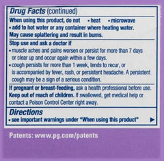 Vicks VapoRub, Lavender Scent, Cough Suppressant, Topical Chest Rub & Analgesic Ointment, Medicated Vapors, Relief from Cough Due to Cold, Aches & Pains, 1.76oz (Pack of 2)