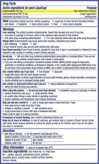 Vicks NyQuil Cold & Flu Relief Over-the-Counter Medicine, Powerful Multi-Symptom Nighttime Relief for Headache, Fever, Sore Throat, Minor Aches and Pains, Sneezing, Runny Nose, and Cough, 16 Liquicaps
