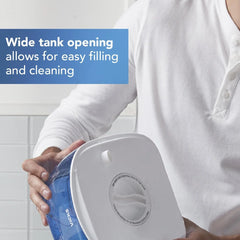 Vicks Cool Mist Humidifier with UV Light, 1 Gal Tank, Evaporative Design Auto-Adjusts to Room Humidity, Cool Mist Humidifiers for Bedrooms, Baby Rooms & More, Use with Vicks VapoPads