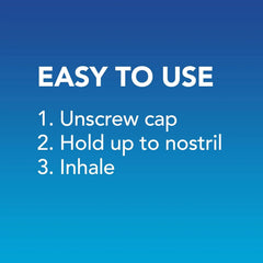 Vicks VapoInhaler, Portable Nasal Inhaler, Non-Medicated, Soothing Vapors, Menthol Scent, 1 Count (Pack of 2)