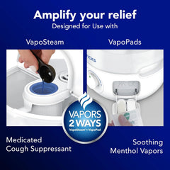 Vicks EasyCare Plus Top Fill Filter-Free Cool Mist Humidifier, Small Room–For Vapors 2 Ways –Works with Vicks VapoPads and VapoSteam, White