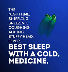 Vicks NyQuil Severe Cold, Flu, & Congestion Medicine, 24 Liquicaps, Maximum Strength, 24Count