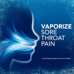 Vicks VapoCool Severe Medicated Sore Throat Drops, Max Strength Menthol, Soothes Sore Throat Pain, Winterfrost Flavor, 70 Count