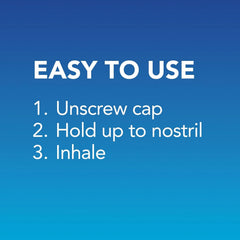 Vicks VapoInhaler, Portable Nasal Inhaler, Non-Medicated, Soothing Vapors, Menthol Scent, 1 Count