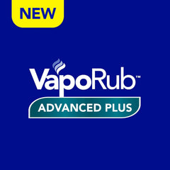 Vicks VapoRub Advanced Plus, Powerful Cough Suppressant, Topical Chest Rub & Analgesic Ointment, Medicated Vapors, Fast Cough Relief, 2.82oz x 2 (Pack of 2)