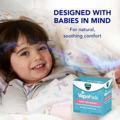 Vicks VapoPads Sleepy Time Comfort - Vapor Pads Refill Humidifiers and Steam Inhalers - Rosemary, Lavender, and Eucalyptus, 40-Pack, Box Color May Vary