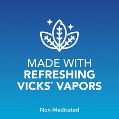 Vicks VapoInhaler, On-the-Go Portable Nasal Inhaler, Non-Medicated, With Refreshing Vicks Vapors, Menthol Scent , 2 Scented Sticks