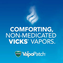 Vicks VapoPatch, Wearable Mess-Free Aroma Patch, Soothing & Comforting Non-Medicated Vicks Vapors, for Adults & Children Ages 6+, 5ct (24 Pack)